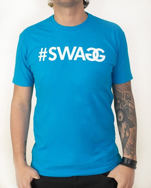 Pauly D SWAGG T-Shirt Blue - Shore Store 