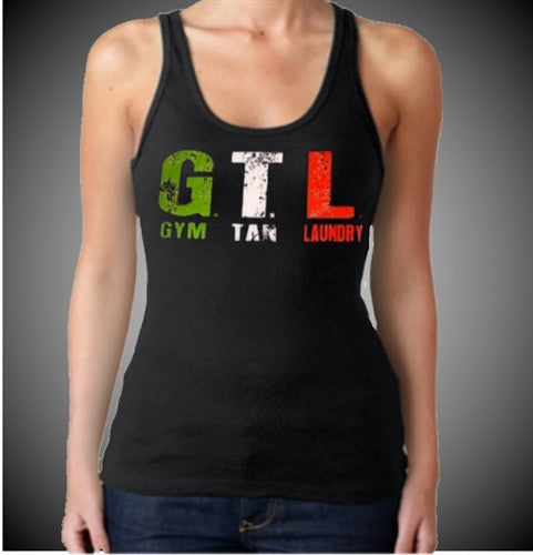 gym tan laundry tank top