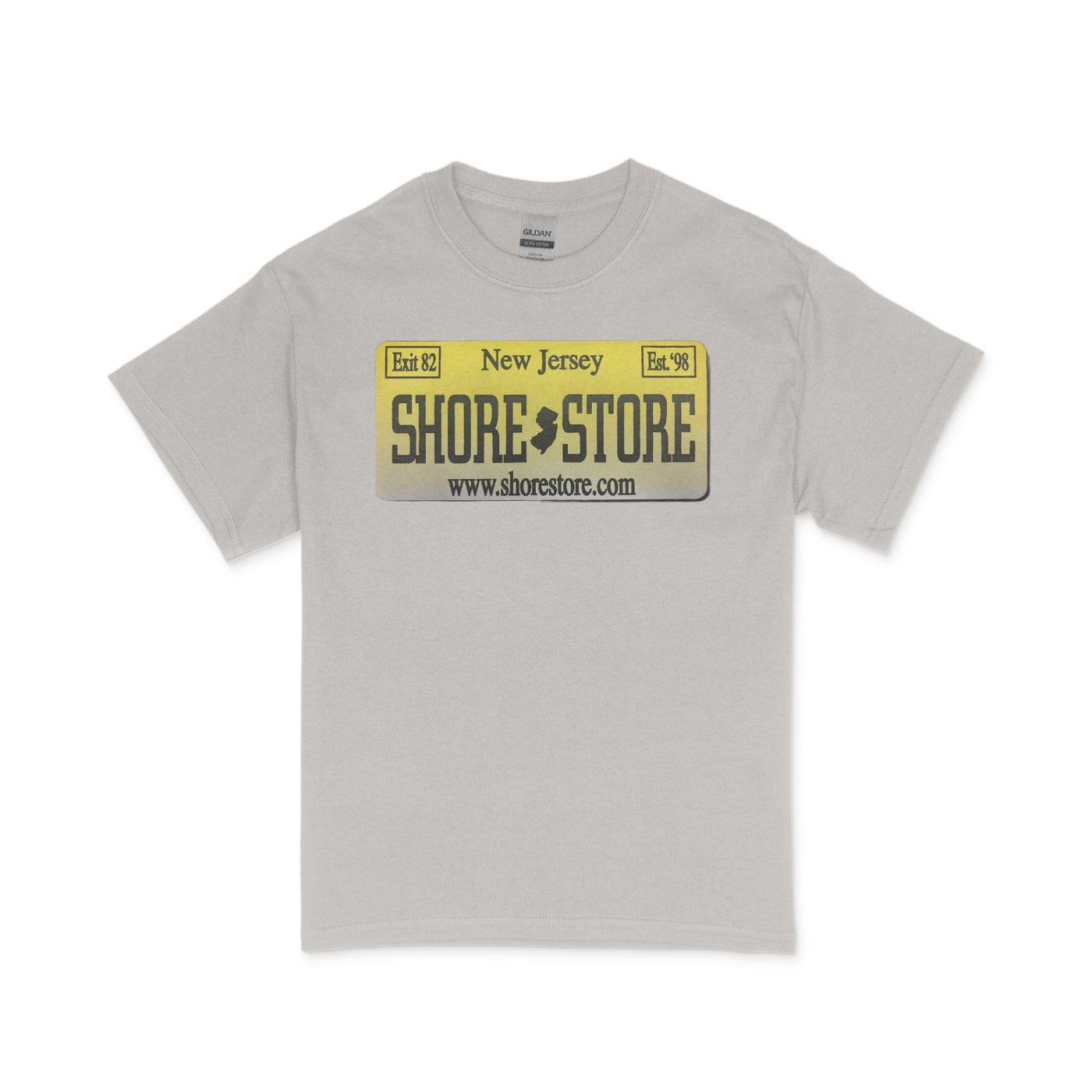 Shore Store License Plate T-Shirt 75