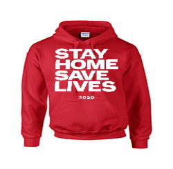 Stay Home Save Lives Coronavirus Hoodie - Shore Store 