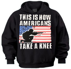 This Is How Americans Take A Knee Hoodie - Shore Store 