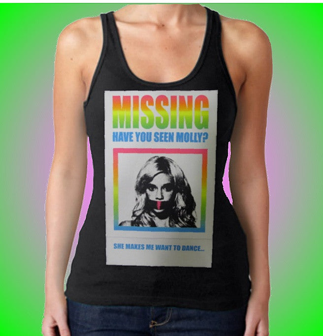 Missing Have You Seen Molly? Tank Top W 634 - Shore Store 