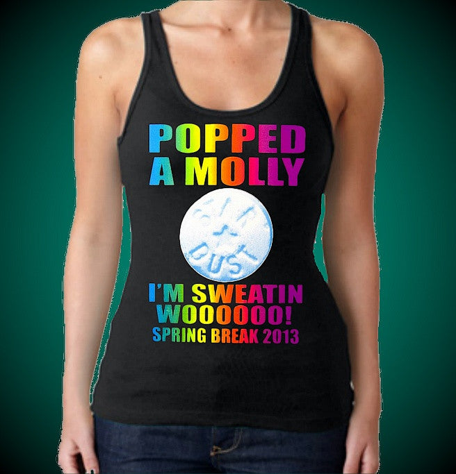 Popped A Molly Tank Top W 629 - Shore Store 