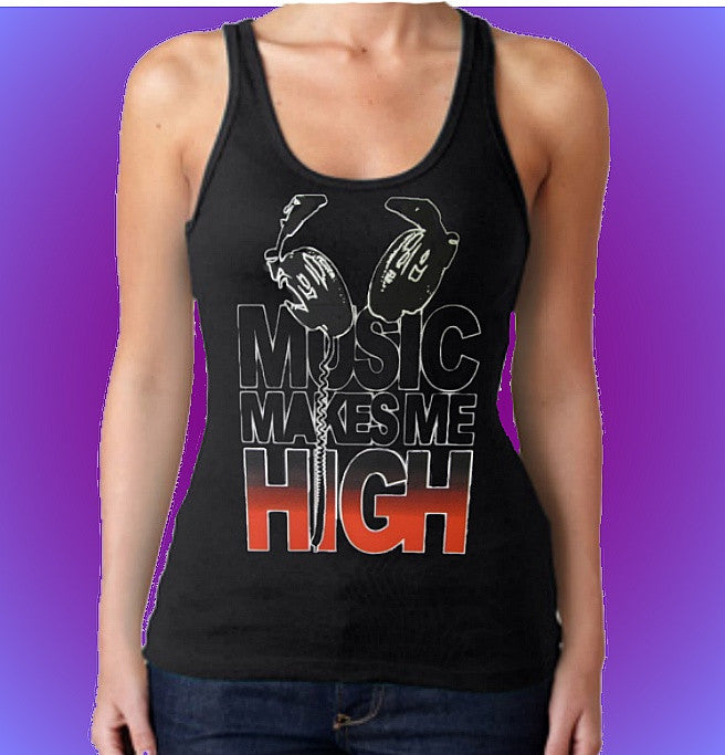 Music Makes Me High Tank Top W 640 - Shore Store 