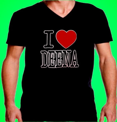 I Heart Deena V-Neck 28 - Shore Store 