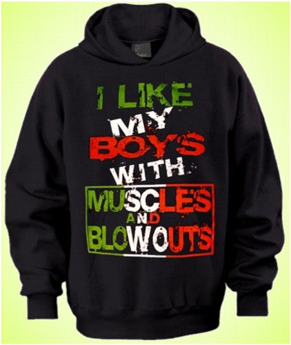 Muscles and Blowouts Hoodie 64 - Shore Store 