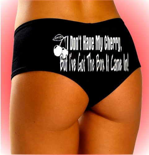 I Don't Have My Cherry.. Booty Shorts B3 - Shore Store 