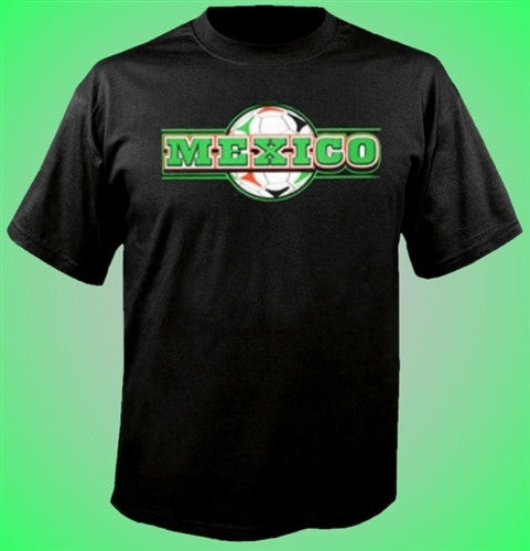 Mexico Soccer T-Shirt 286 - Shore Store 