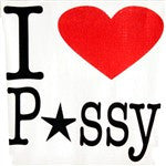 I Heart Pussy T-Shirt 205 - Shore Store 