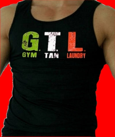GTL Gym Tan Laundry Tank Top M 22 - Shore Store 