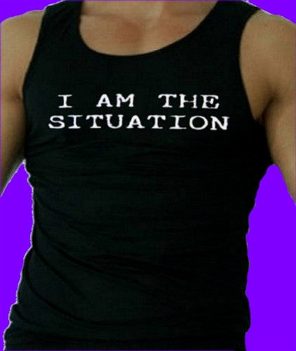I Am The Situation Tank Top M 27 - Shore Store 