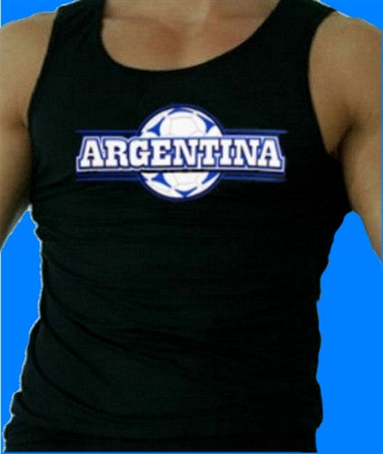 Argentina Soccer Tank Top M 267 - Shore Store 