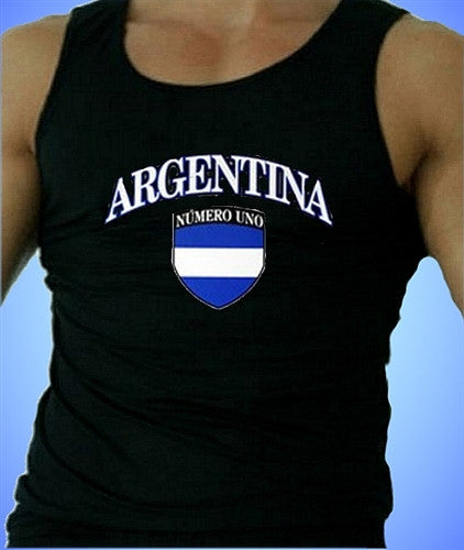 Argentina Flag Tank Top M 266 - Shore Store 