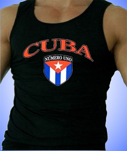 Cuba Flag Tank Top M 270 - Shore Store 