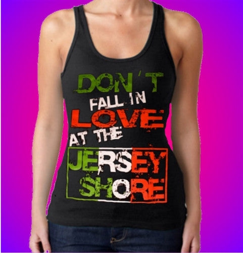 Don't Fall In Love... Tank Top W 12 - Shore Store 