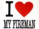 I Heart My Fireman Hoodie 200 - Shore Store 