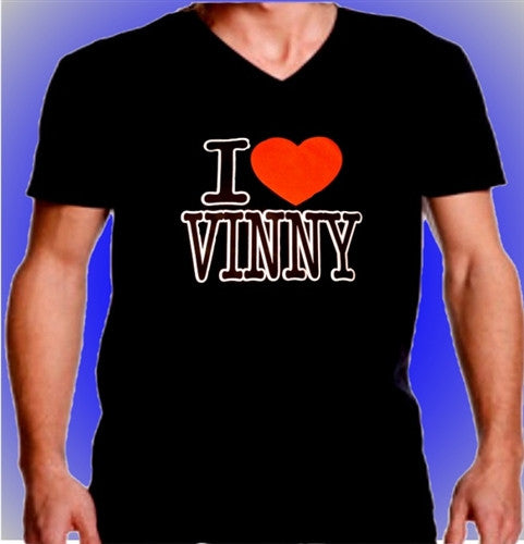 I Heart Vinny V-Neck 39 - Shore Store 