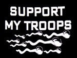 Support My Troops V-Neck 236 - Shore Store 