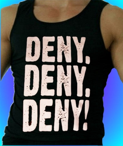 Deny Deny Deny Tank Top M 8 - Shore Store 