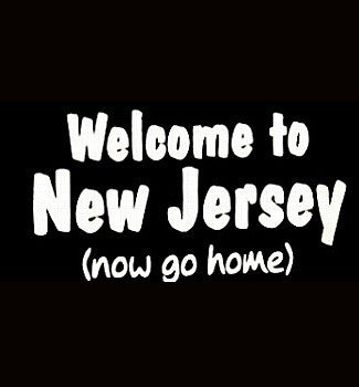 Welcome To New Jersey... V-Neck 136 - Shore Store 