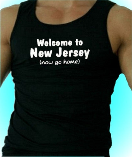 Welcome To New Jersey...Tank Top M 136 - Shore Store 