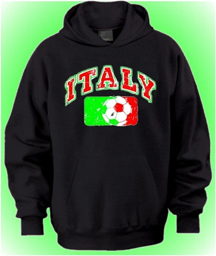 Italy Soccer Hoodie 165 - Shore Store 