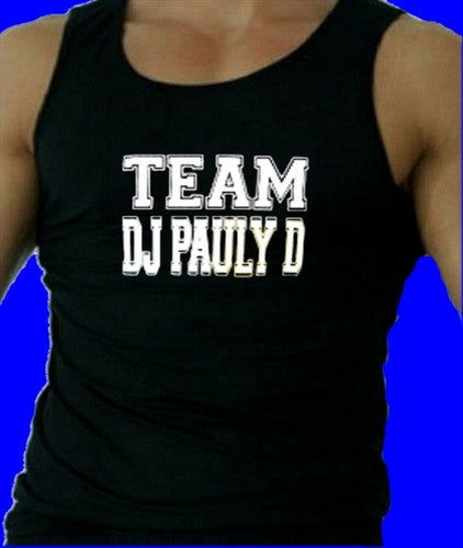 Team DJ Pauly D Tank Top M  83 - Shore Store 