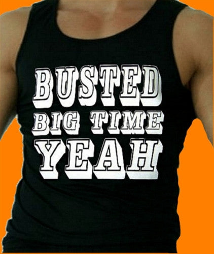 Busted Big Time Tank Top M 2 - Shore Store 