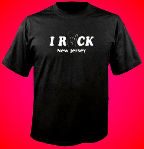 I Rock New Jersey T-Shirt 109 - Shore Store 