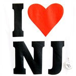 I Heart NJ  V-Neck 108 - Shore Store 