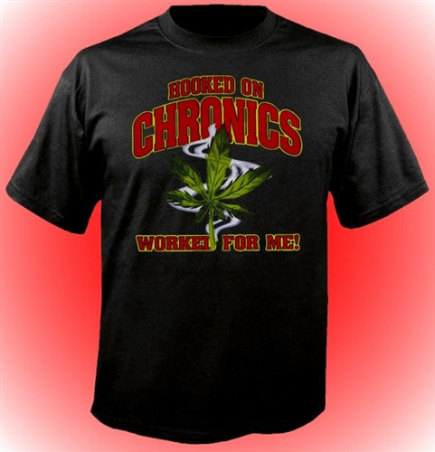 Hooked On Chronics T-Shirt 254 - Shore Store 