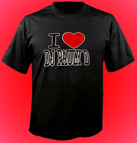 I Heart DJ Pauly D T-Shirt 33 - Shore Store 