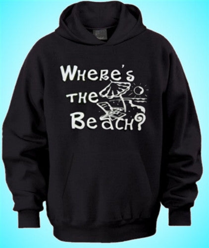 Where's The Beach? Hoodie 95 - Shore Store 
