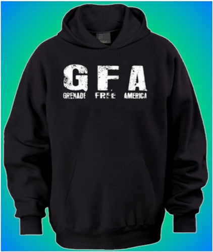 GFA  Grenade Free America Hoodie 302 - Shore Store 
