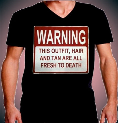 WARNING FTD  V-Neck 322 - Shore Store 