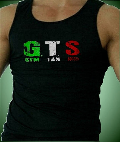 GTS  Gym Tan Soccer Tank Top M 329 - Shore Store 