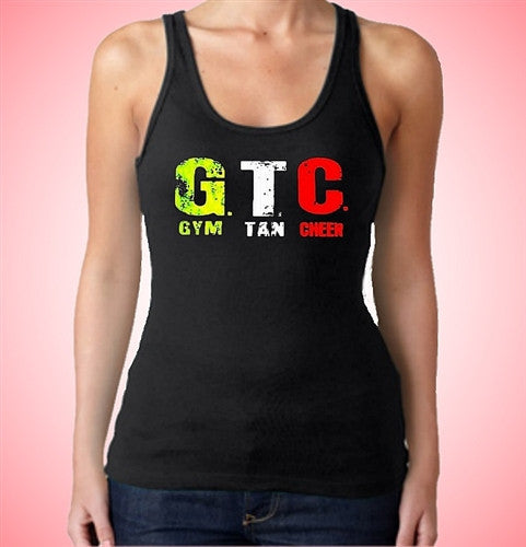 GTC  Gym, Tan, Cheer Tank Top W 331 - Shore Store 