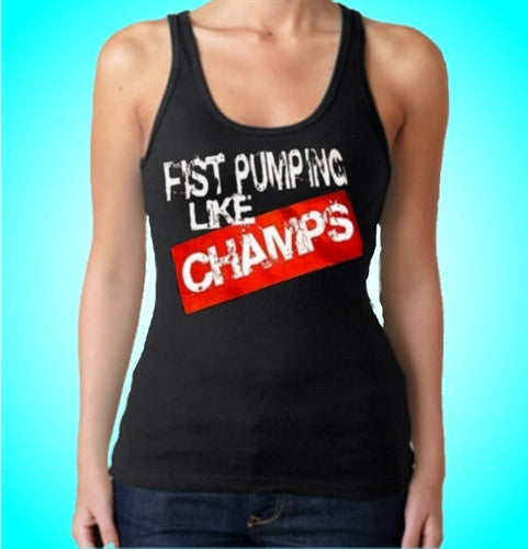 Fist Pumping Like Champs Tank Top W 14 - Shore Store 