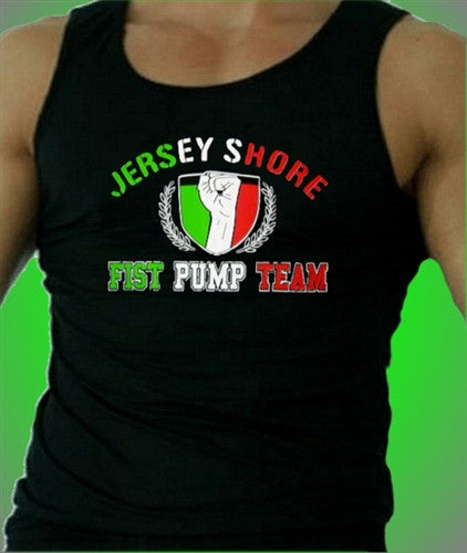 Jersey Shore Fist Pump Team Tank Top M 53 - Shore Store 
