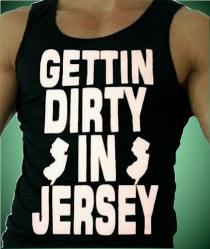 Getting Dirty In Jersey Tank Top M 104 - Shore Store 