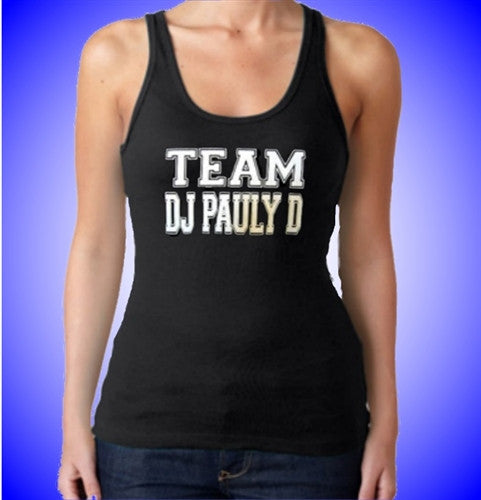 Team DJ Pauly D Tank Top W  83 - Shore Store 
