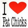 I Heart Fat Chicks V-Neck 199 - Shore Store 