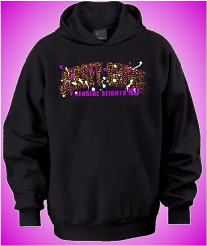 Jersey Shore Leopard Arch Hoodie 437 - Shore Store 