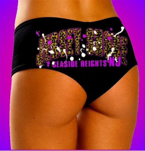 Jersey Shore Leopard Arch Booty Shorts 437 - Shore Store 