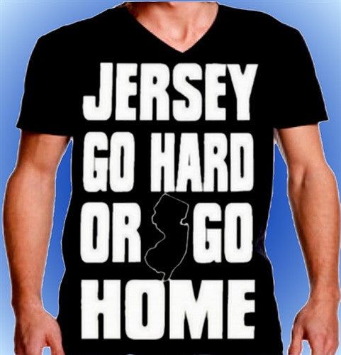 Jersey Go Hard Or Go Home V-Neck M 116 - Shore Store 
