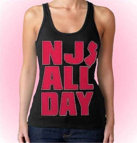 NJ All Day Hot Pink Tank Top W 344 - Shore Store 