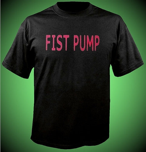 Fist Pump Pink T-Shirt B48 - Shore Store 