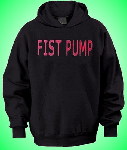 Fist Pump Pink Hoodie B48 - Shore Store 