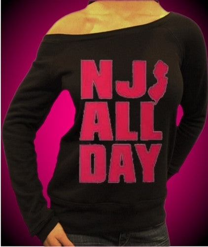 NJ All Day HotPink Off The Shoulder 344 - Shore Store 