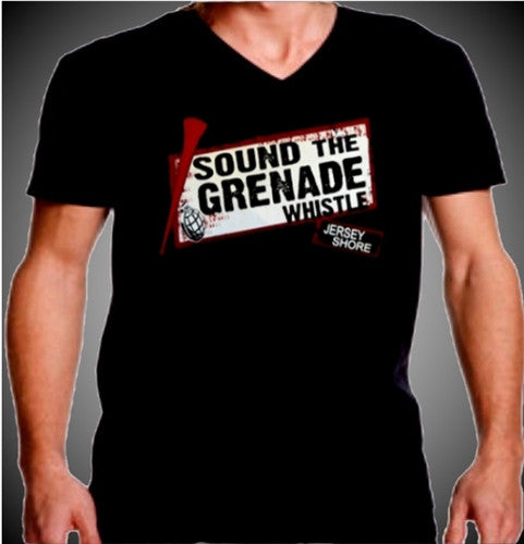 Sound The Grenade Whistle Men's V-Neck 80 - Shore Store 